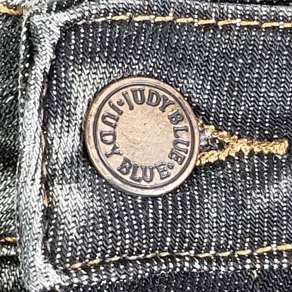 Judy Blue Jeans Women's Size 7/28 Black Skinny Fit High Rise Stretch - Picture 5 of 10